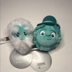 Disney Hitchhiking Ghosts Gus and Phineas Create Your Own Headband Plushes